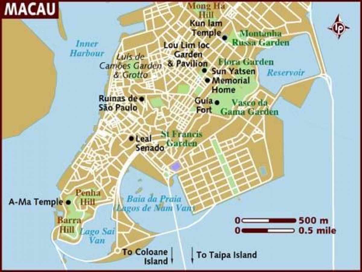 Macao Cina posizione sulla mappa