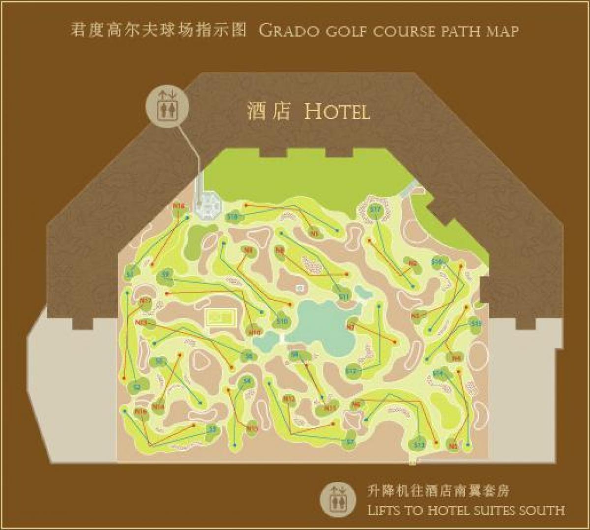 venetian di Macao la mappa
