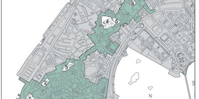 Mappa centro storico di Macao