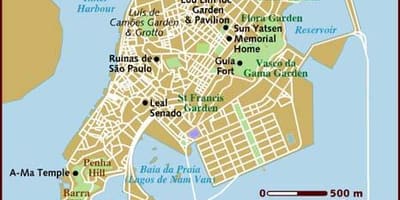 Macao Cina posizione sulla mappa