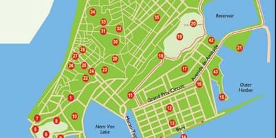 Macau turistiche mappa