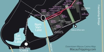 Mappa di mgm Macau