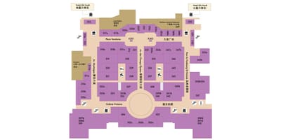 Mappa di parigi, in Macau