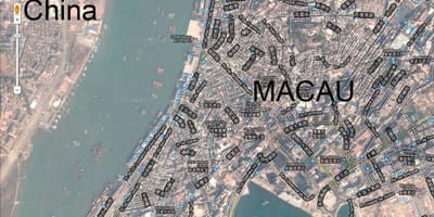 Mappa di san malo Macau