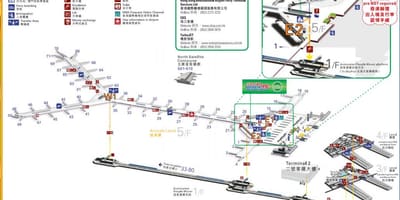 Taipa terminal dei traghetti mappa